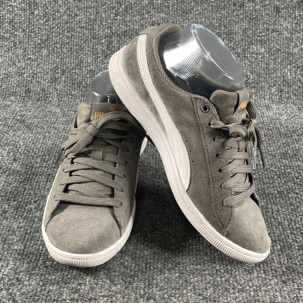 *Puma Vikky Women’s Grey Soft Foam Suede Sneakers Sz 6.5
